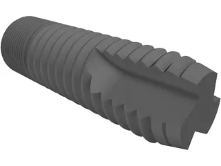 Dental Implant 3D Model