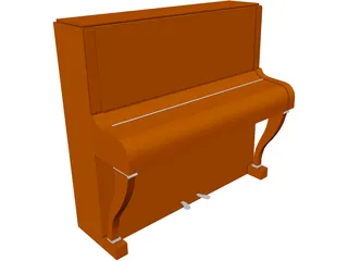 Piano 3D Model