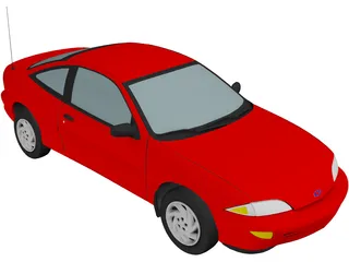 Chevrolet Cavalier Coupe (1998) 3D Model