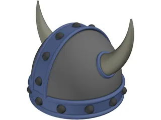 Viking Hat 3D Model