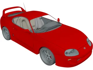 Toyota Supra 3D Model