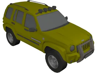 Jeep Liberty 3D Model