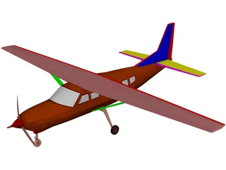 Cessna Caravan 3D Model