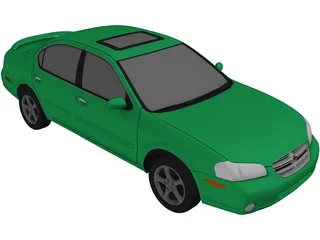 Nissan Maxima SE (1999) 3D Model