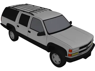 Chevrolet Suburban (1999) 3D Model