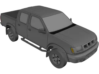 Nissan Frontier (1999) 3D Model