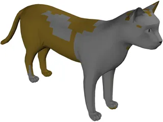 Cat 3D Model