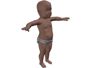 Toddler 3D Model