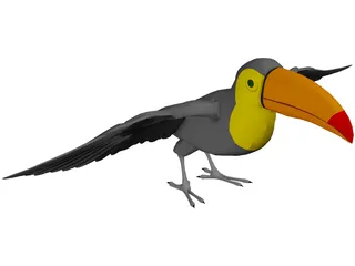 Toucan 3D Model