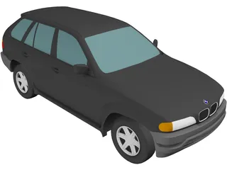 BMW X5 (1999) 3D Model