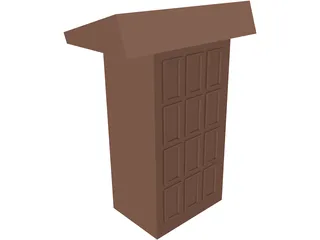 Podium 3D Model