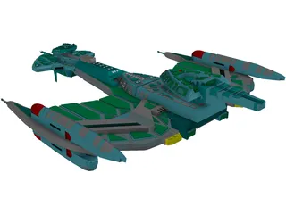 Star Trek Klingon 3D Model