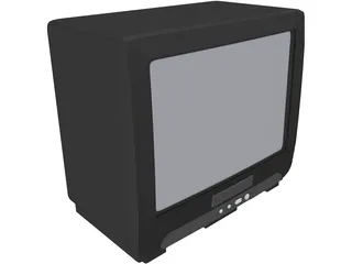 Television 3D Model