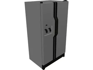 Refrigerator 3D Model