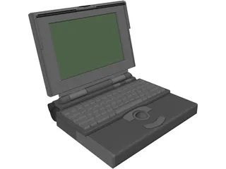 Computer Laptop 3D Model