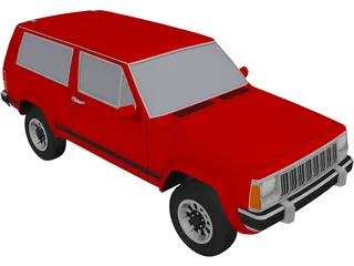 Jeep Cherokee (1994) 3D Model