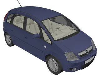 Opel Meriva 3D Model
