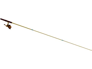 Fishing Pole 3D Model