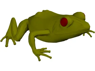 Frog 3D Model