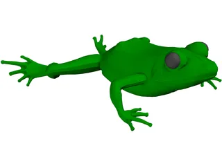 Frog 3D Model