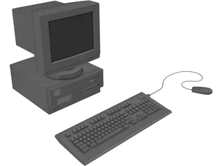 Computer Personal 3D Model