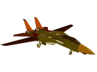 F-14D Tomcat 3D Model