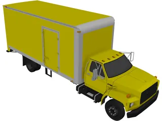 Moving Truck (1993) 3D Model