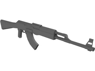 AK-47 3D Model