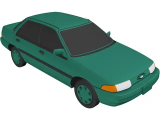Ford Escort (1994) 3D Model