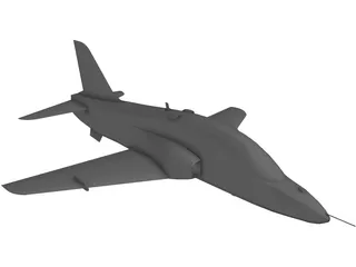 British Aerospace BAe Hawk MK-1A 3D Model