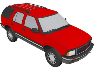 GMC Jimmy (1995) 3D Model