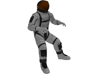 Astronaut 3D Model