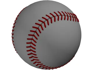 Baseball 3D Model