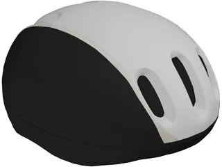 Helmet Bike 3D Model