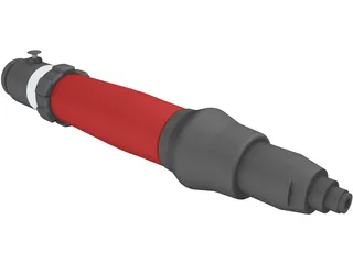 Desoutter Air Tool (S4Q-1100) 3D Model