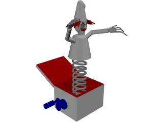 Jack-In-The-Box 3D Model