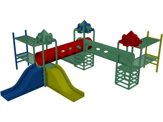 Play Equipment 3D Model