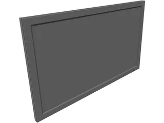 Plasma Screen 3D Model