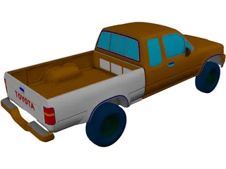 Toyota HiLux 3D Model