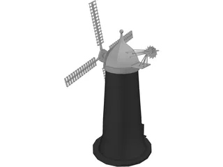 Windmill 3D Model