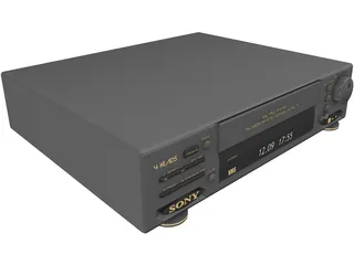 Sony VCR 3D Model