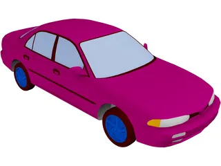 Mitsubishi Galant 3D Model