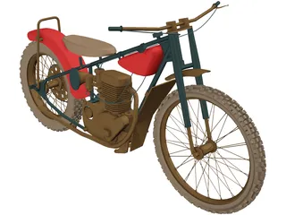 Jawa 500 PT 3D Model