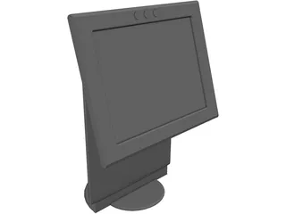 Monitor LCD 3D Model