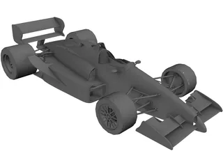 Formula 1 Car 3D Model