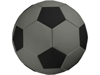 Soccer Ball 3D Model