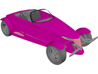 Plymouth Prowler 3D Model