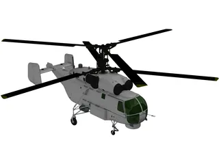 Kamov Ka-27 Helix A 3D Model