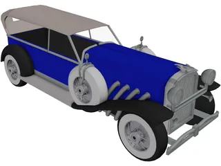 Duesenberg 3D Model