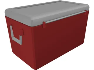 Picnic Cooler 3D Model